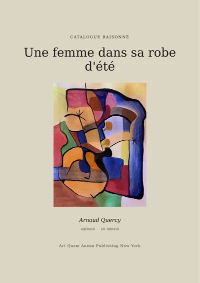 Une femme dans sa robe d'été