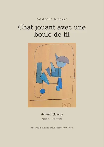 Chat jouant avec une boule de fil