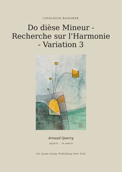 Do dièse Mineur - Recherche sur l'Harmonie - Variation 3