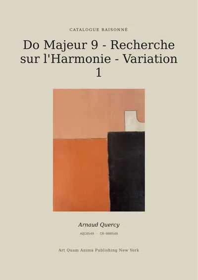 Do Majeur 9 - Recherche sur l'Harmonie - Variation 1