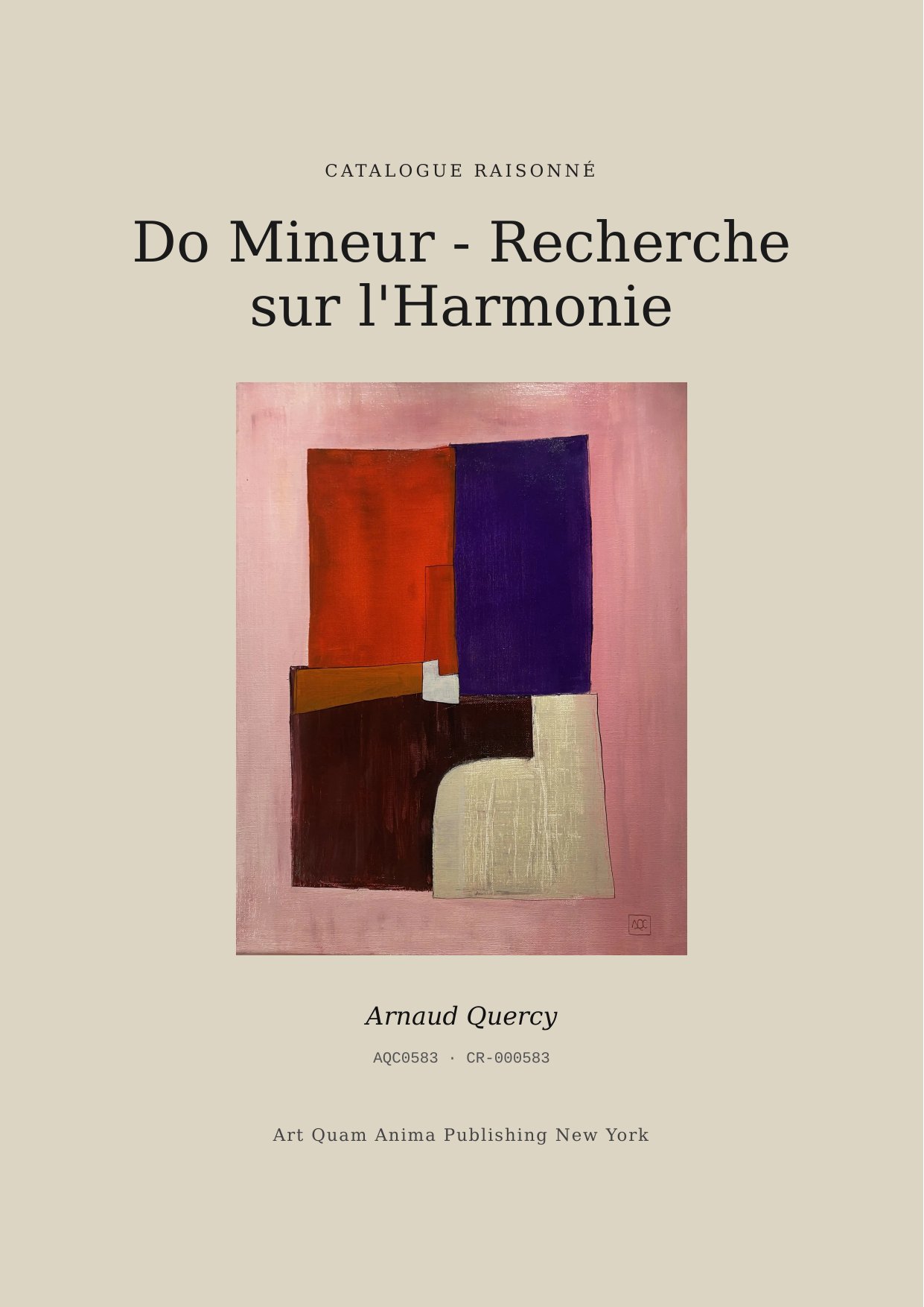 Do Mineur - Recherche sur l'Harmonie