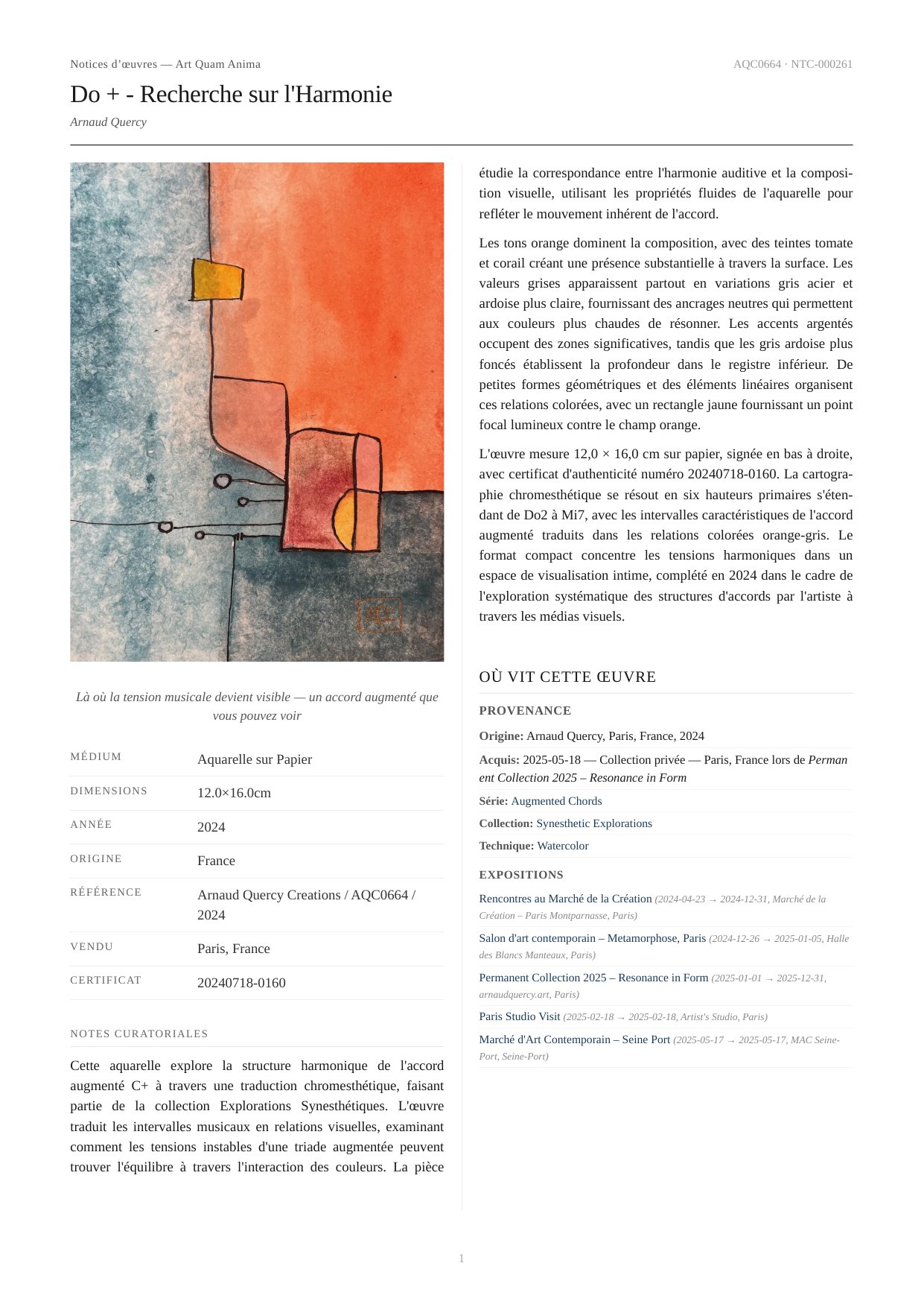 Do + - Recherche sur l'Harmonie