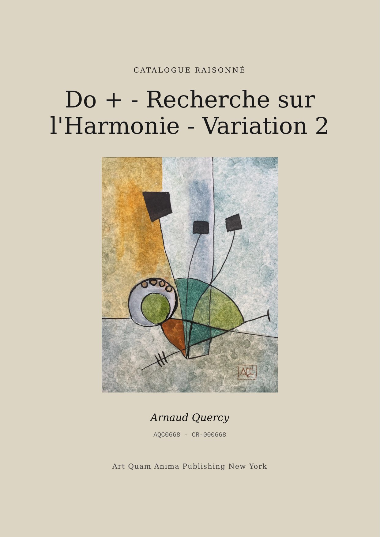 Do + - Recherche sur l'Harmonie - Variation 2