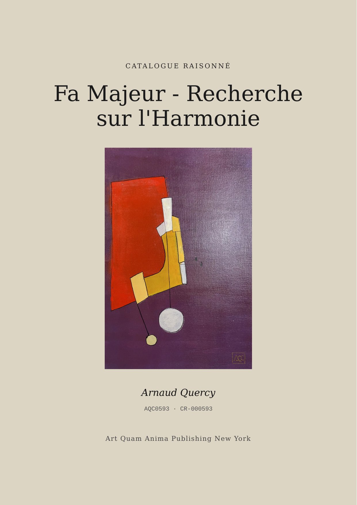 Fa Majeur - Recherche sur l'Harmonie