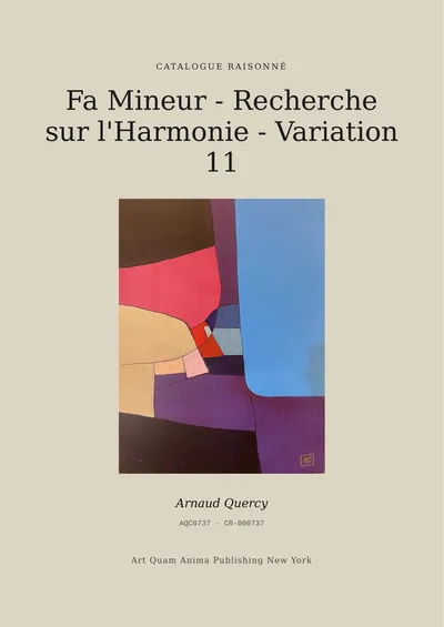 Fa Mineur - Recherche sur l'Harmonie - Variation 11