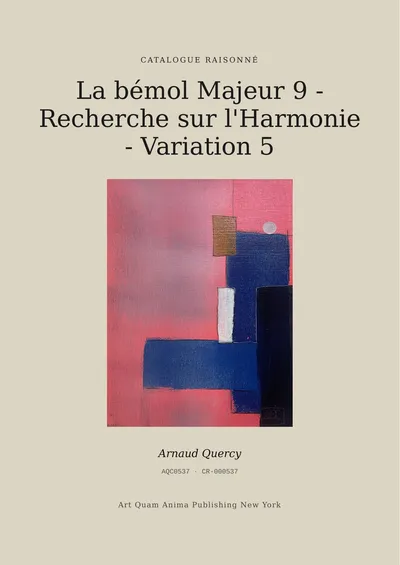 La bémol Majeur 9 - Recherche sur l'Harmonie - Variation 5