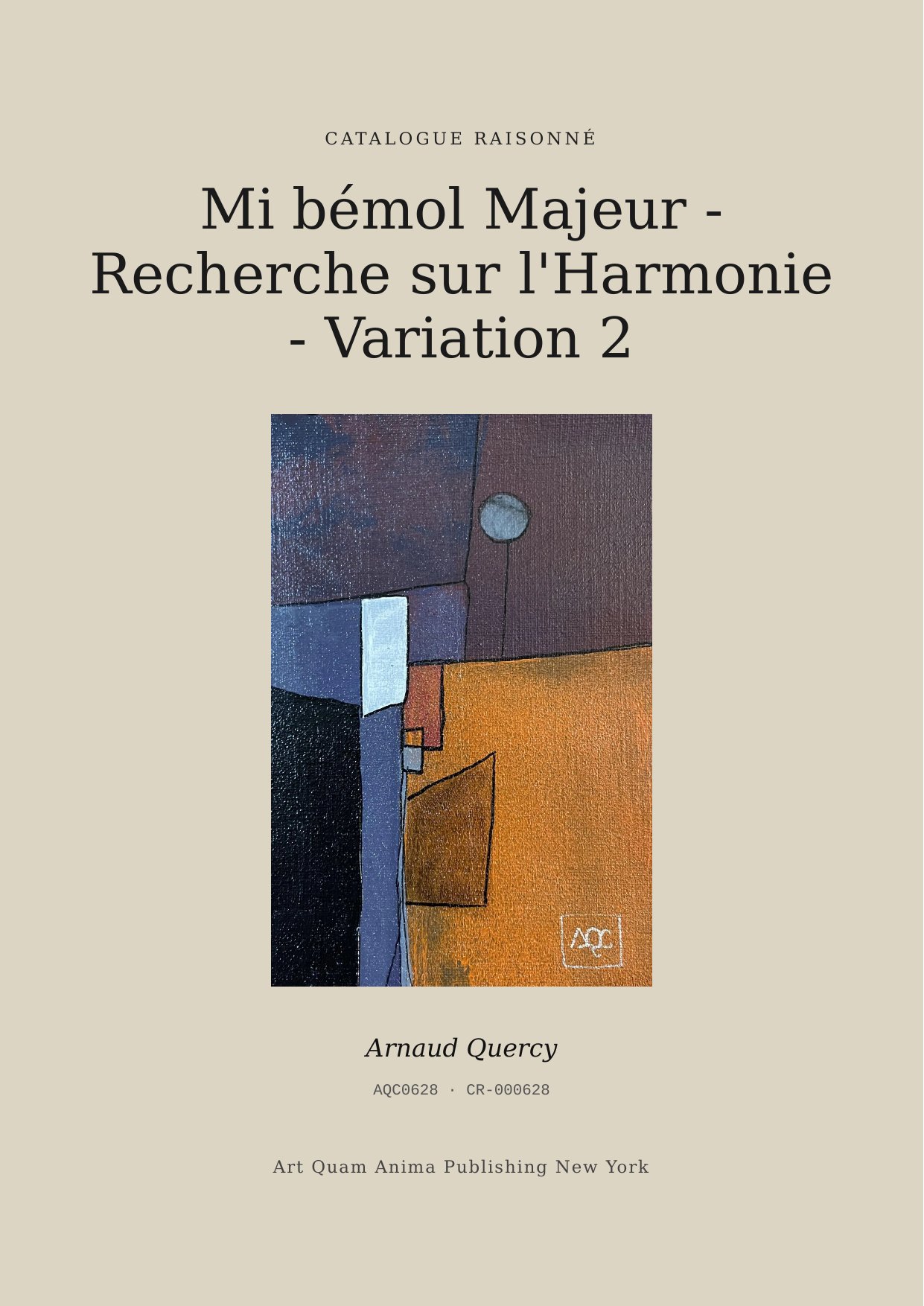 Mi bémol Majeur - Recherche sur l'Harmonie - Variation 2