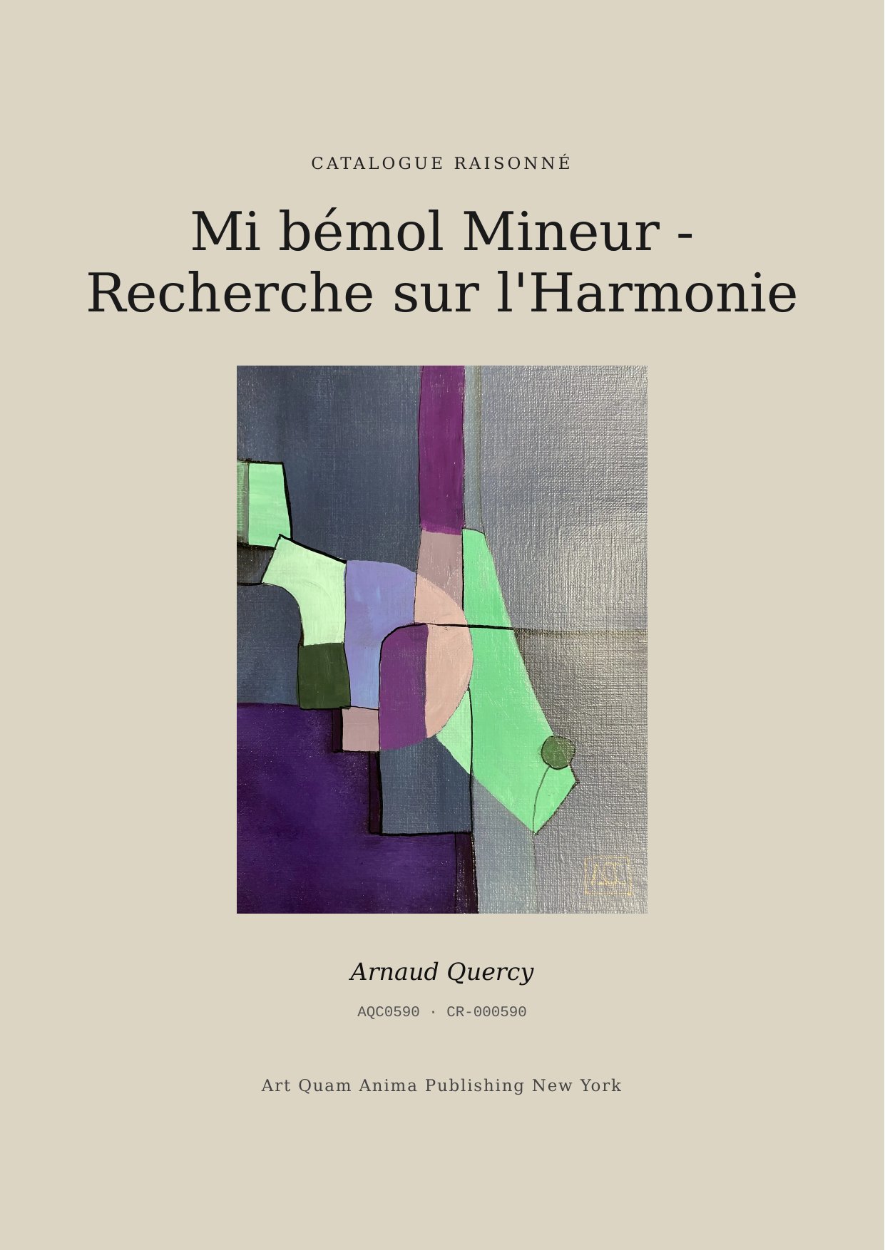Mi bémol Mineur - Recherche sur l'Harmonie