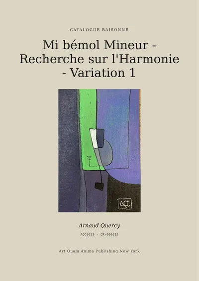 Mi bémol Mineur - Recherche sur l'Harmonie - Variation 1
