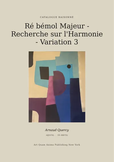 Ré bémol Majeur - Recherche sur l'Harmonie - Variation 3