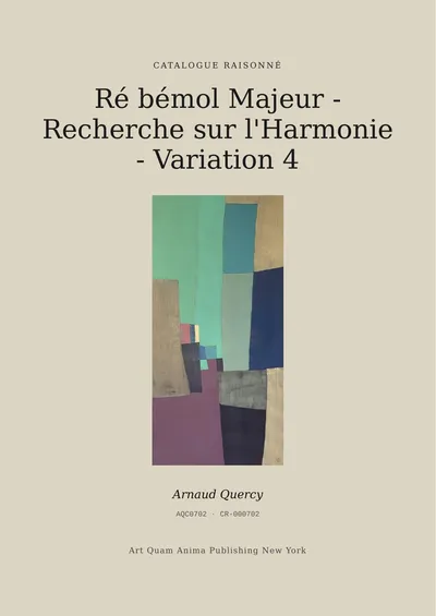 Ré bémol Majeur - Recherche sur l'Harmonie - Variation 4