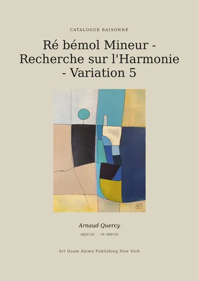 Ré bémol Mineur - Recherche sur l'Harmonie - Variation 5