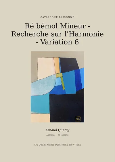Ré bémol Mineur - Recherche sur l'Harmonie - Variation 6