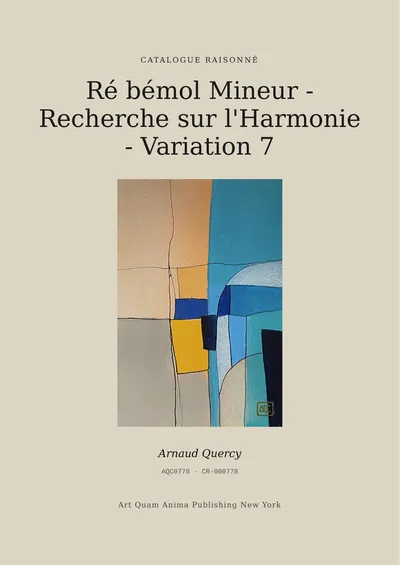 Ré bémol Mineur - Recherche sur l'Harmonie - Variation 7