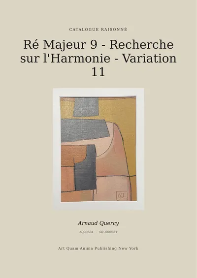 Ré Majeur 9 - Recherche sur l'Harmonie - Variation 11