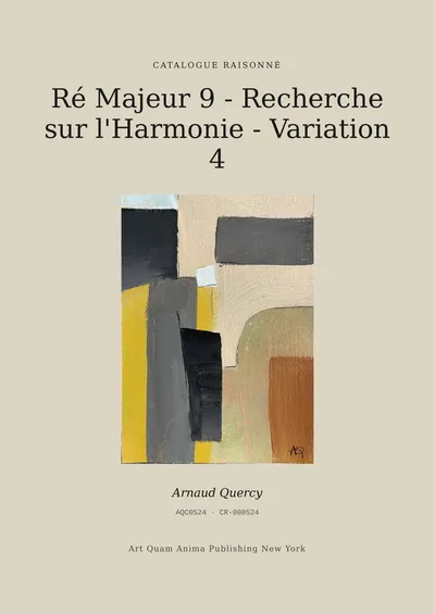 Ré Majeur 9 - Recherche sur l'Harmonie - Variation 4