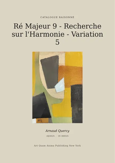Ré Majeur 9 - Recherche sur l'Harmonie - Variation 5