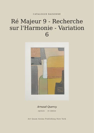 Ré Majeur 9 - Recherche sur l'Harmonie - Variation 6