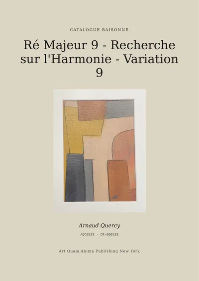 Ré Majeur 9 - Recherche sur l'Harmonie - Variation 9