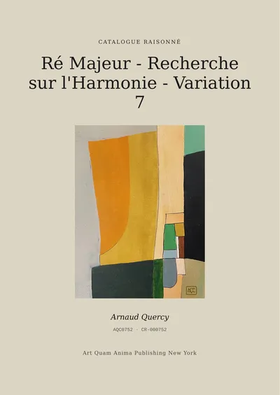 Ré Majeur - Recherche sur l'Harmonie - Variation 7