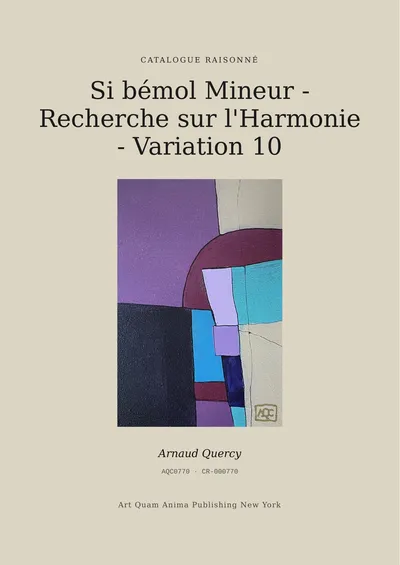 Si bémol Mineur - Recherche sur l'Harmonie - Variation 10