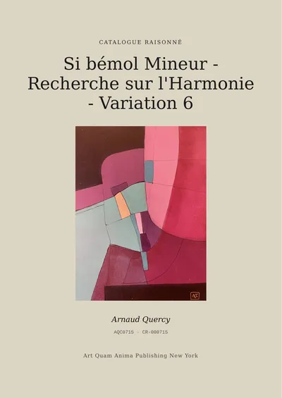 Si bémol Mineur - Recherche sur l'Harmonie - Variation 6