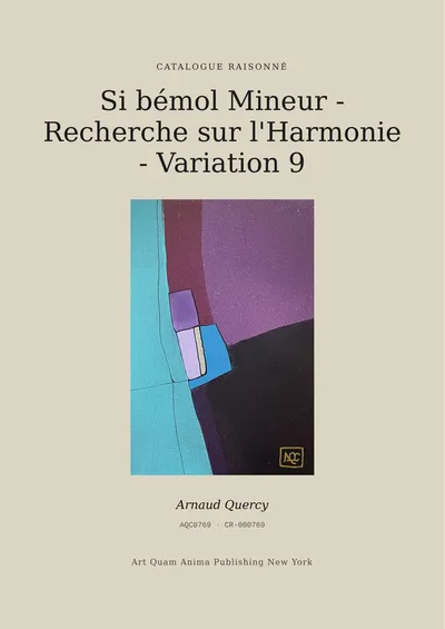Si bémol Mineur - Recherche sur l'Harmonie - Variation 9