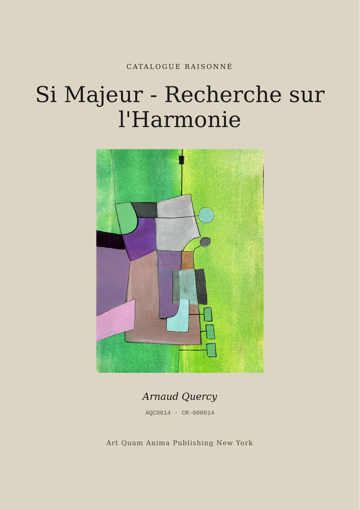 Si Majeur - Recherche sur l'Harmonie