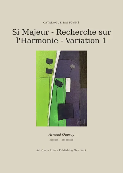 Si Majeur - Recherche sur l'Harmonie - Variation 1