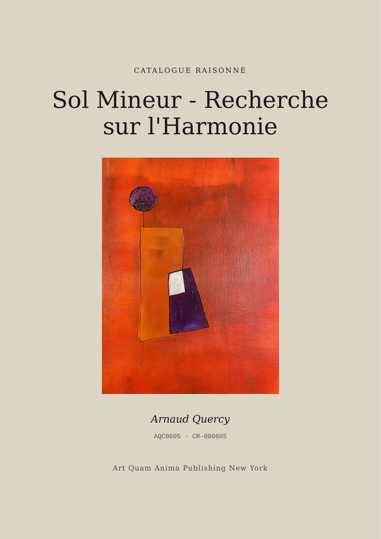 Sol Mineur - Recherche sur l'Harmonie