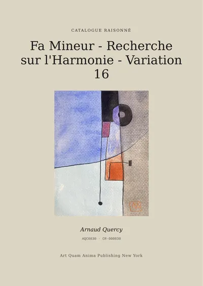 Fa Mineur - Recherche sur l'Harmonie - Variation 16