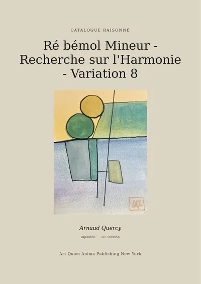 Ré bémol Mineur - Recherche sur l'Harmonie - Variation 8