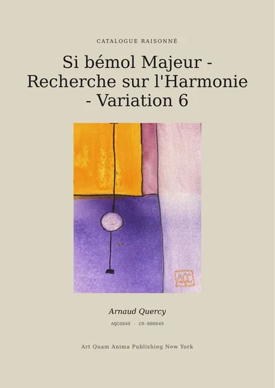 Si bémol Majeur - Recherche sur l'Harmonie - Variation 6
