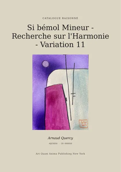Si bémol Mineur - Recherche sur l'Harmonie - Variation 11