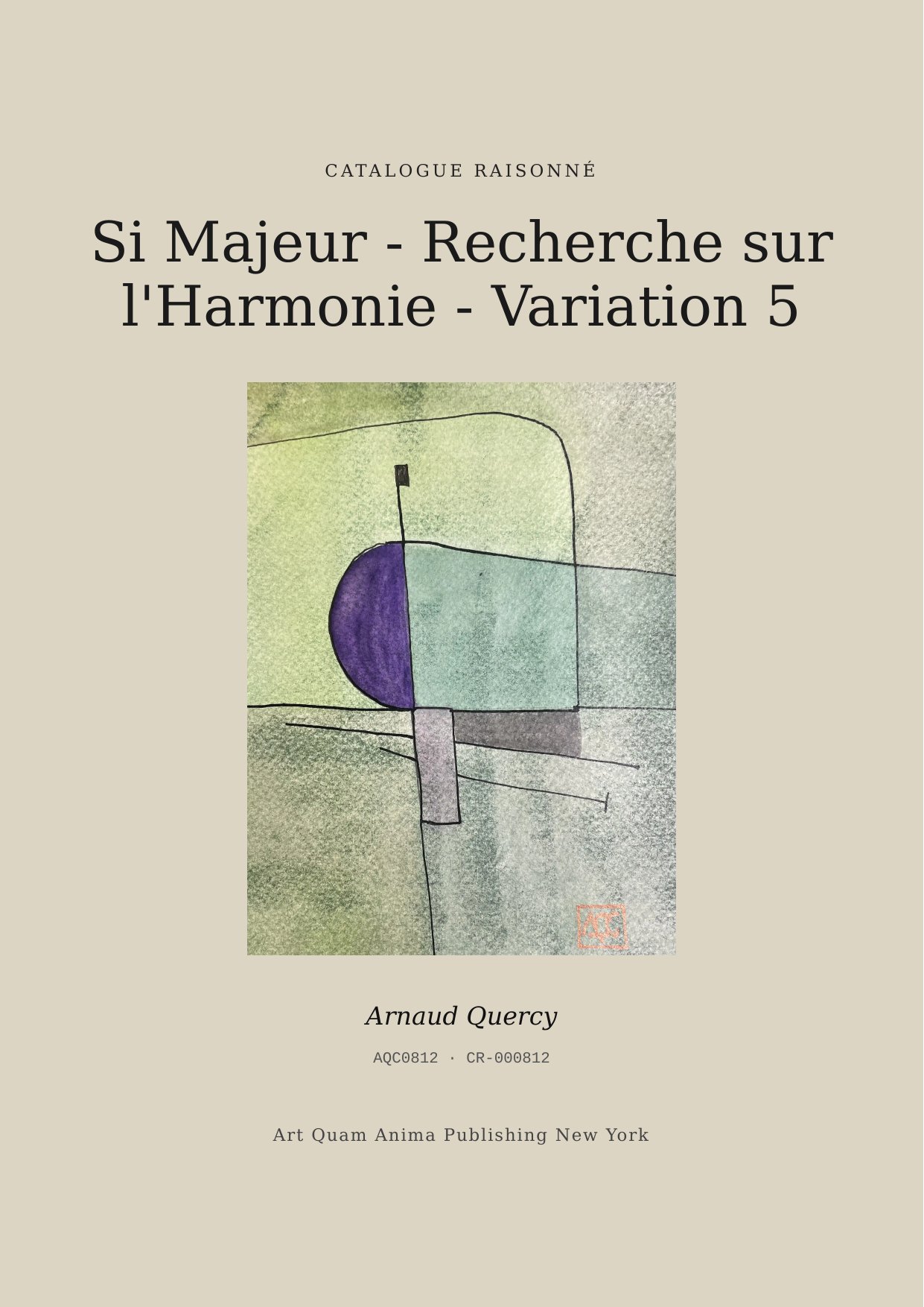 Si Majeur - Recherche sur l'Harmonie - Variation 5