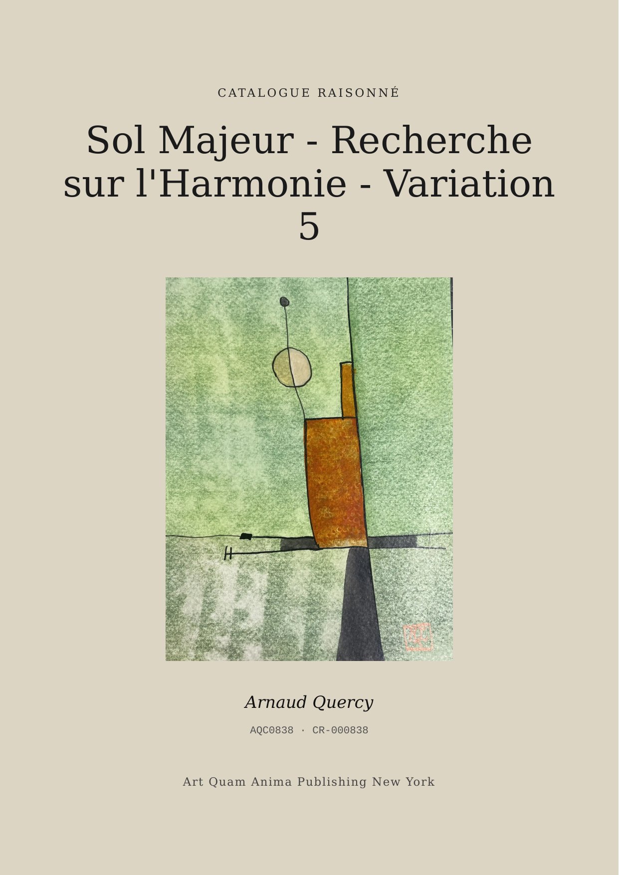 Sol Majeur - Recherche sur l'Harmonie - Variation 5