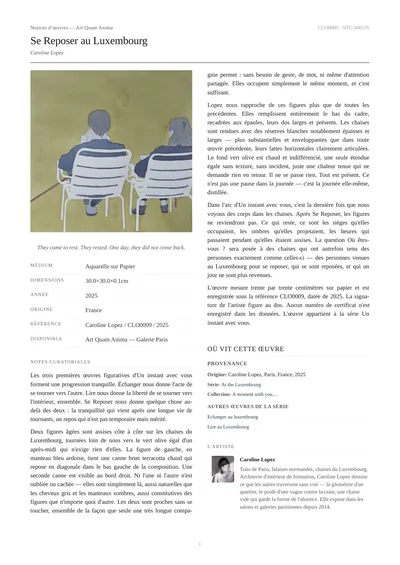 Se Reposer au Luxembourg
