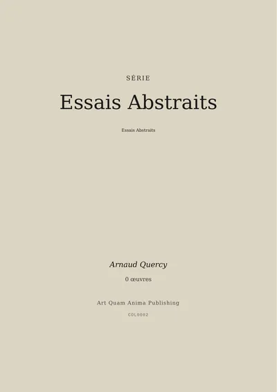 Essais Abstraits