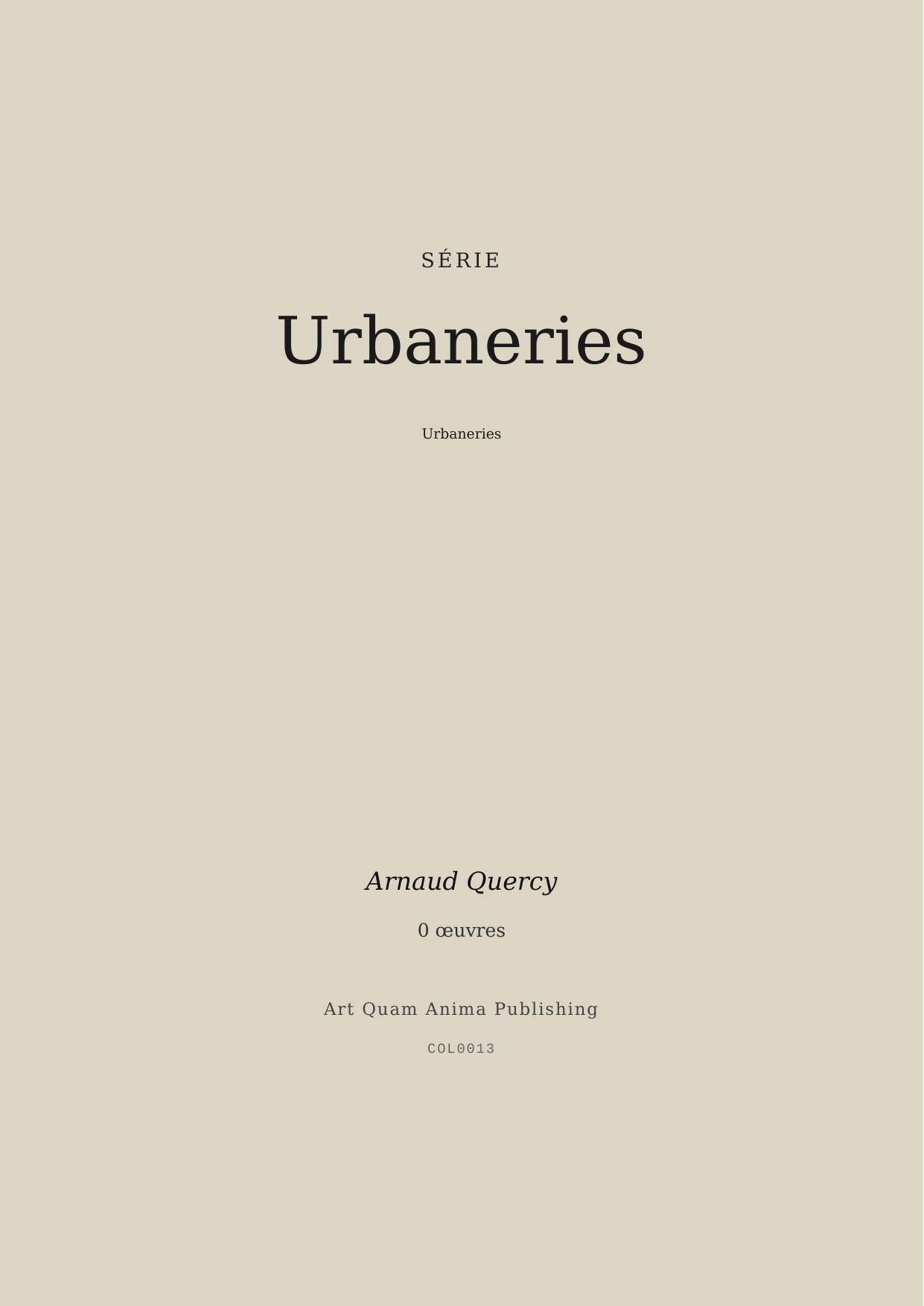 Urbaneries