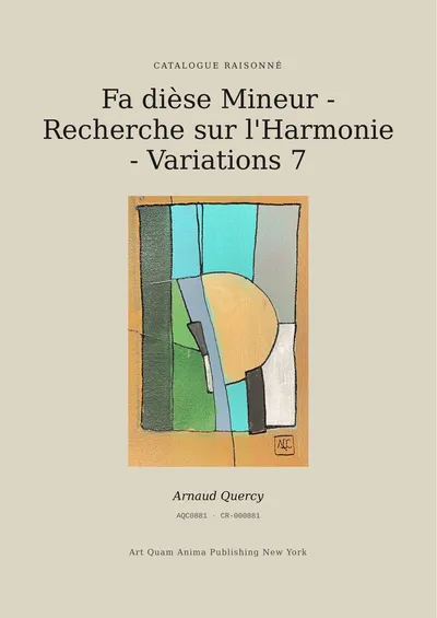 Fa dièse Mineur - Recherche sur l'Harmonie - Variations 7
