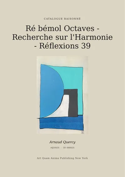 Ré bémol Octaves - Recherche sur l'Harmonie - Réflexions 39