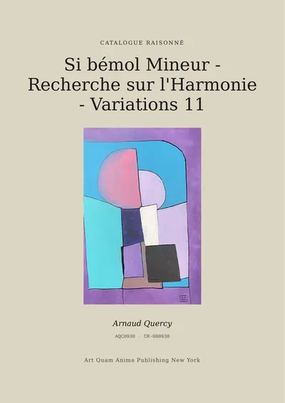 Si bémol Mineur - Recherche sur l'Harmonie - Variations 11