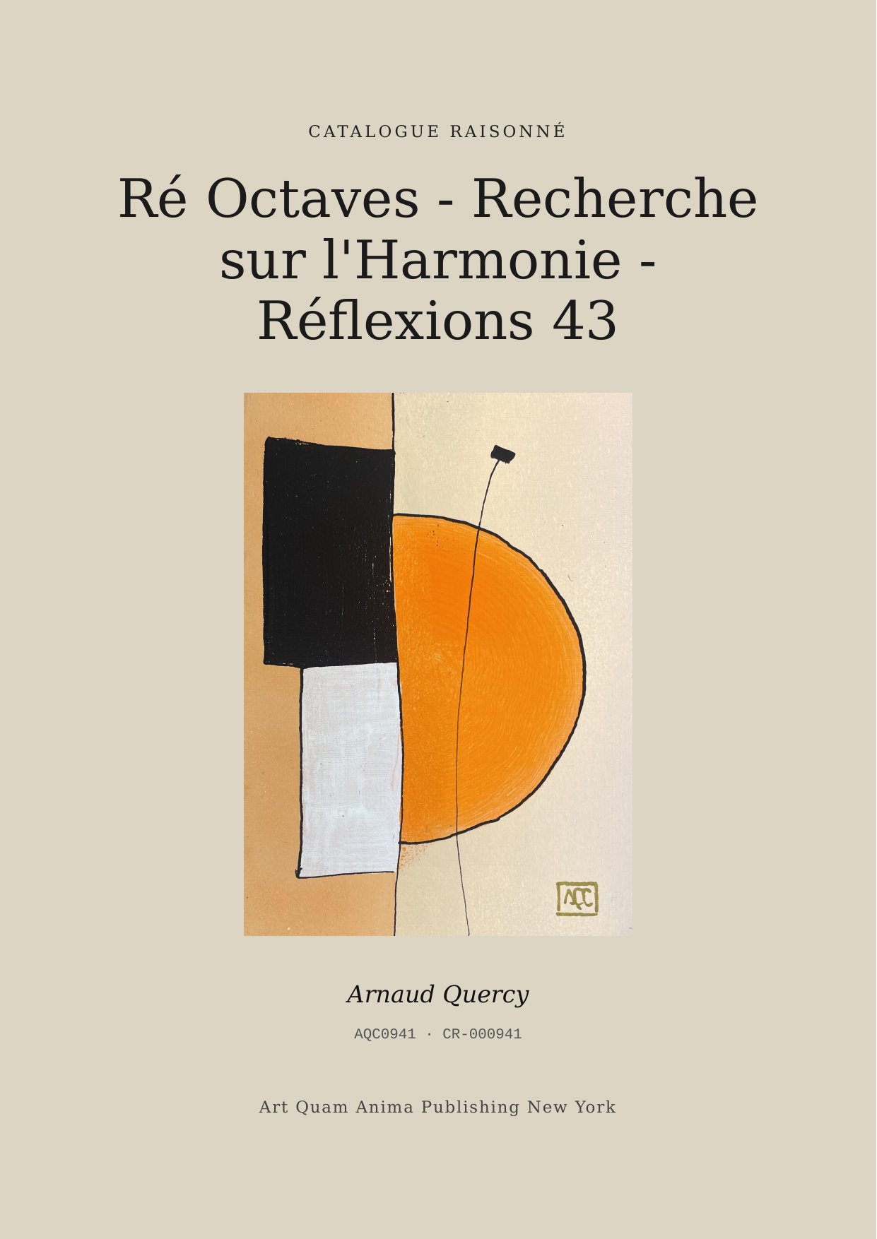Ré Octaves - Recherche sur l'Harmonie - Réflexions 43