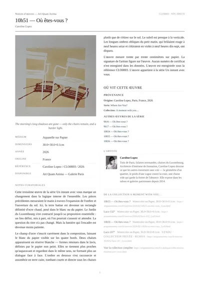 10h51 — Où êtes-vous ?