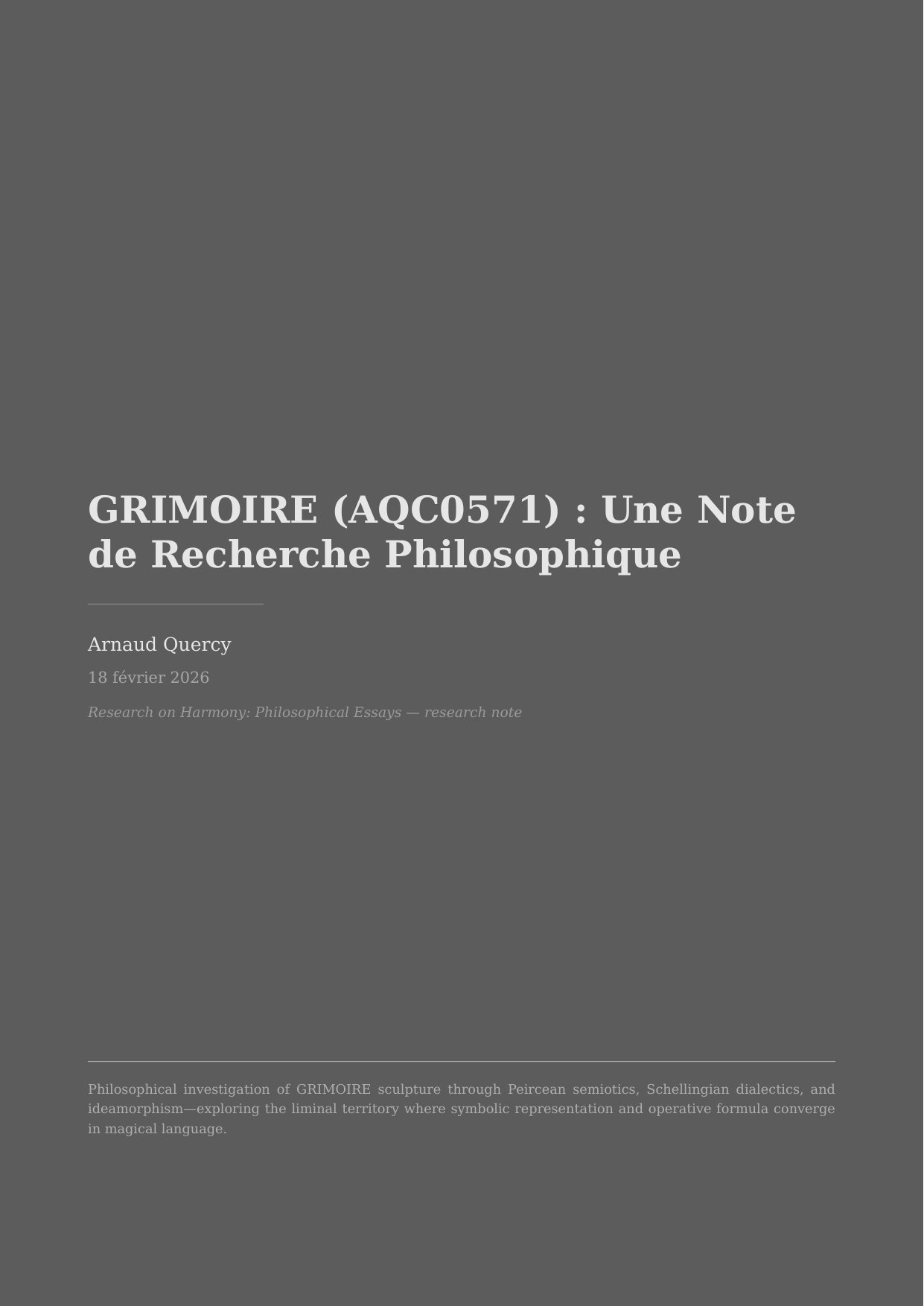 Grimoire