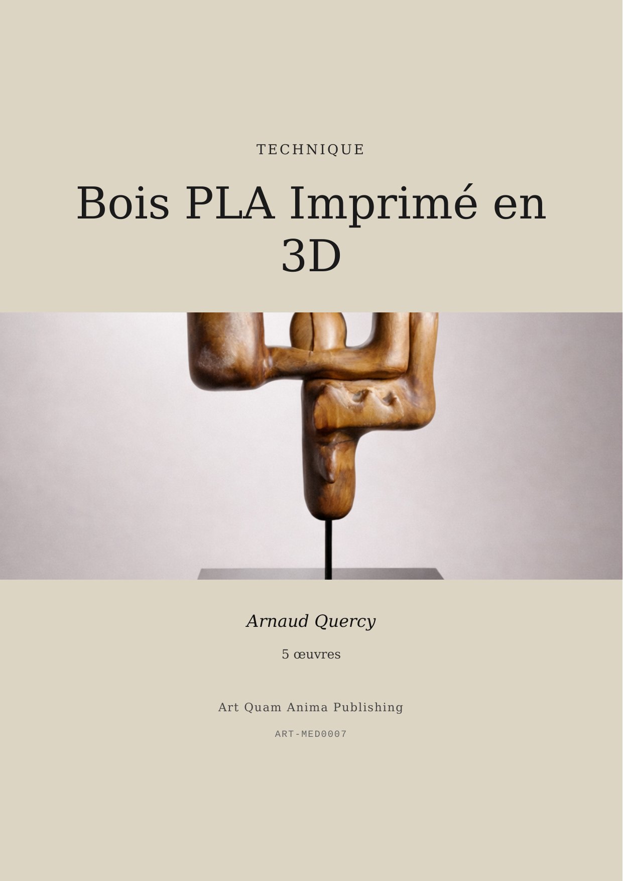 Bois PLA Imprimé en 3D