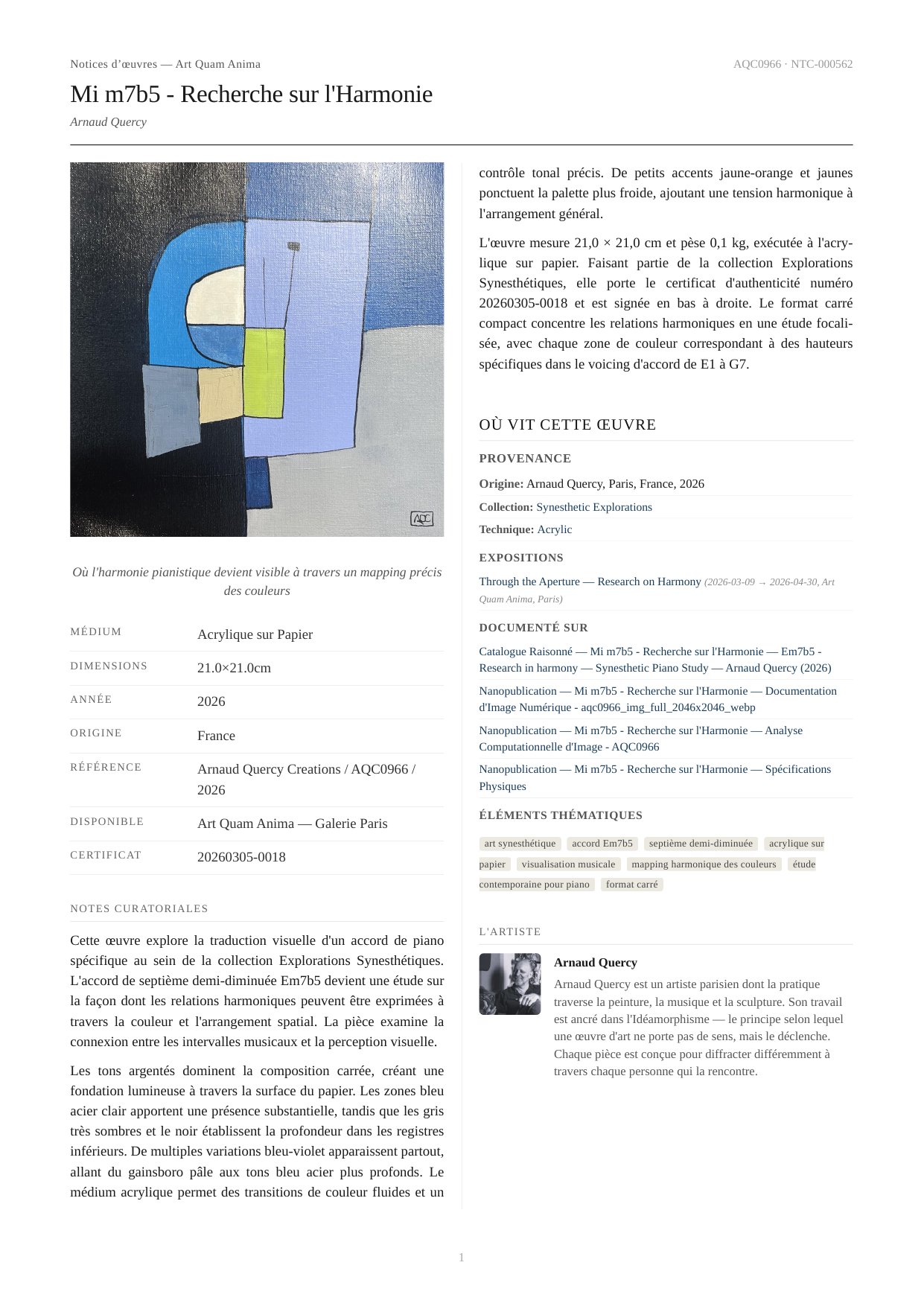 Mi m7b5 - Recherche sur l'Harmonie