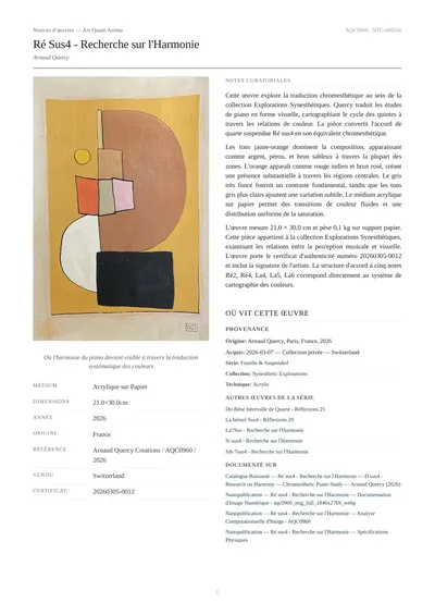 Ré Sus4 - Recherche sur l'Harmonie