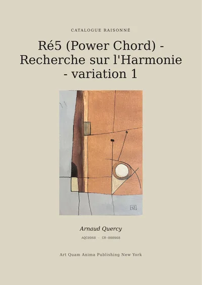 Ré5 (Power Chord) - Recherche sur l'Harmonie - variation 1