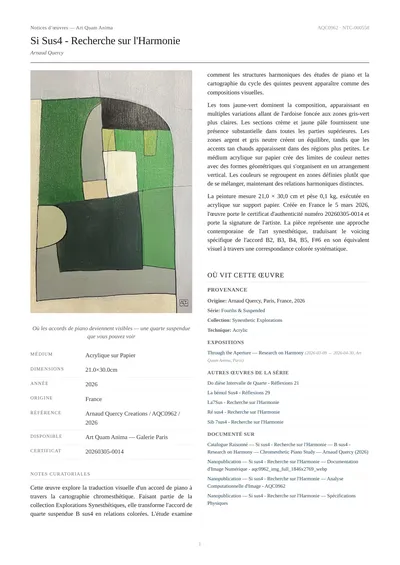 Si Sus4 - Recherche sur l'Harmonie